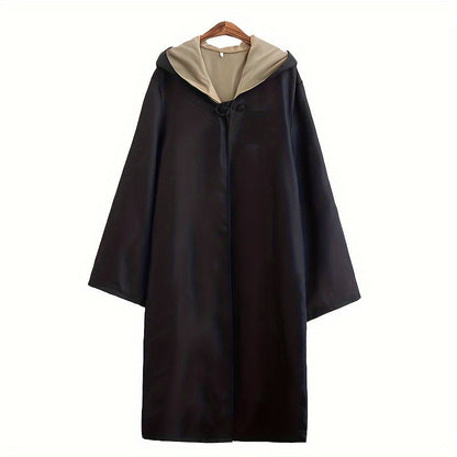 Unisex Hooded Wizard Halloween Costume Cloak | Long Sleeve 7