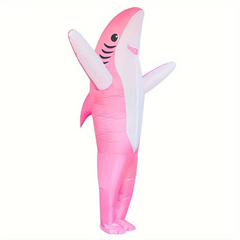 Unisex Inflatable Shark Halloween Costume | Funny Full Body 5