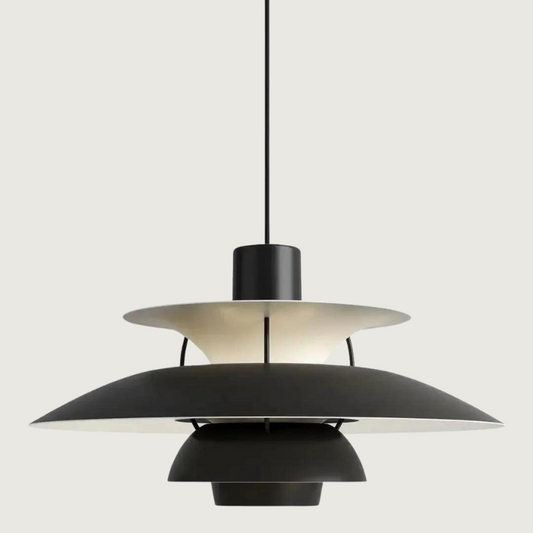 UmbraGlow - Elegant Scandinavian Hanging Lamp