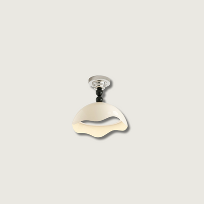 LuxeCrest - Ceiling Light with Subtle Detailing and Opulent Light