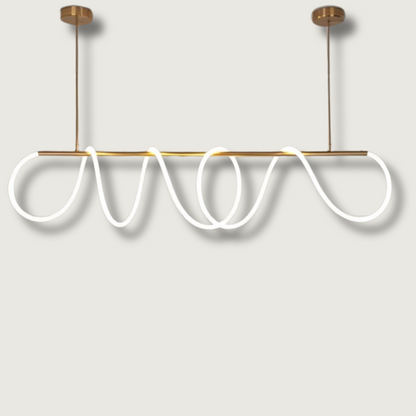 GlowWeave - Chic LED Hanging Light