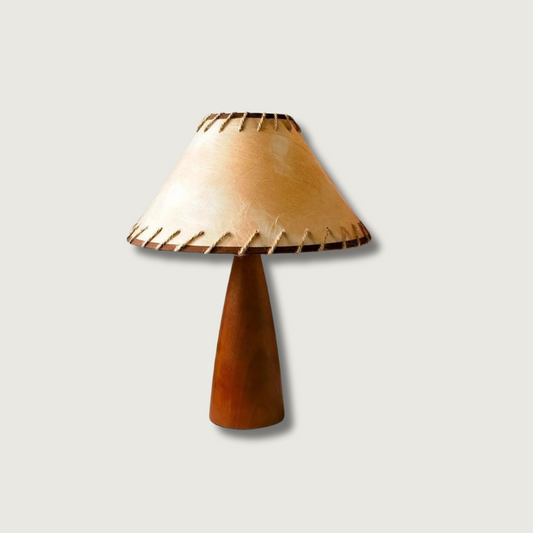 FusionGlow - Illuminazione in Legno Massello Retro
