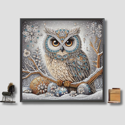 MysticOwl - 5D Diamant Håndværk Sæt