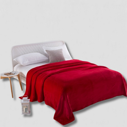 SnuggleWave - Plush Fleece Throw for Couch and Travel