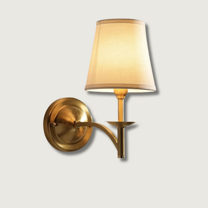 WarmCopper – Elegancka lampa ścienna z miedzi z miękkim światłem