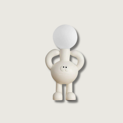 RoboLuxe - Table Lamp with Robot-Inspired Design and Cozy Illumination