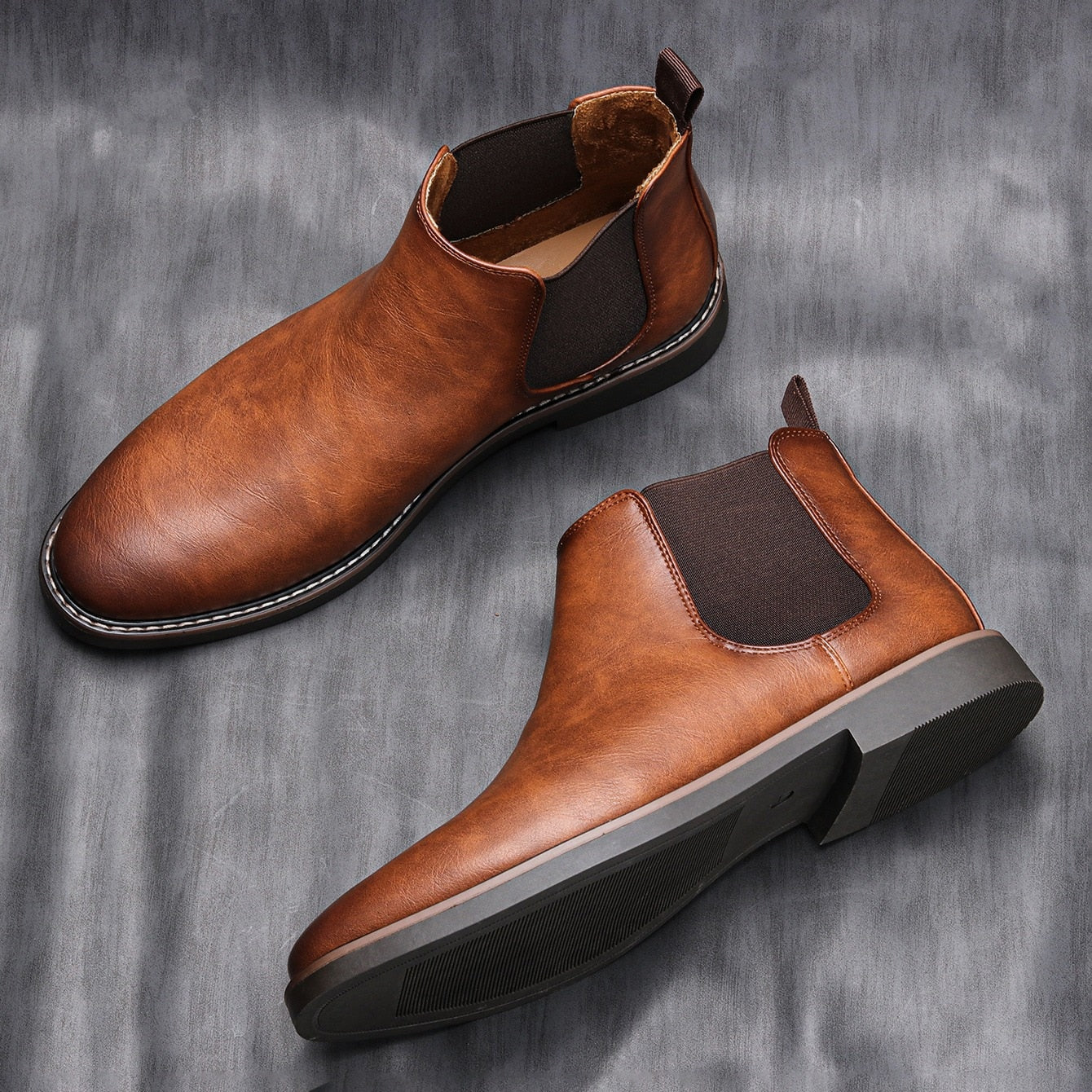 UrbanElegance | Stylish Comfortable Men's Chelsea Boots for All Occasions 5