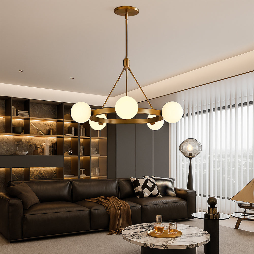 Uskas chandelier Nordic 5 heads 3