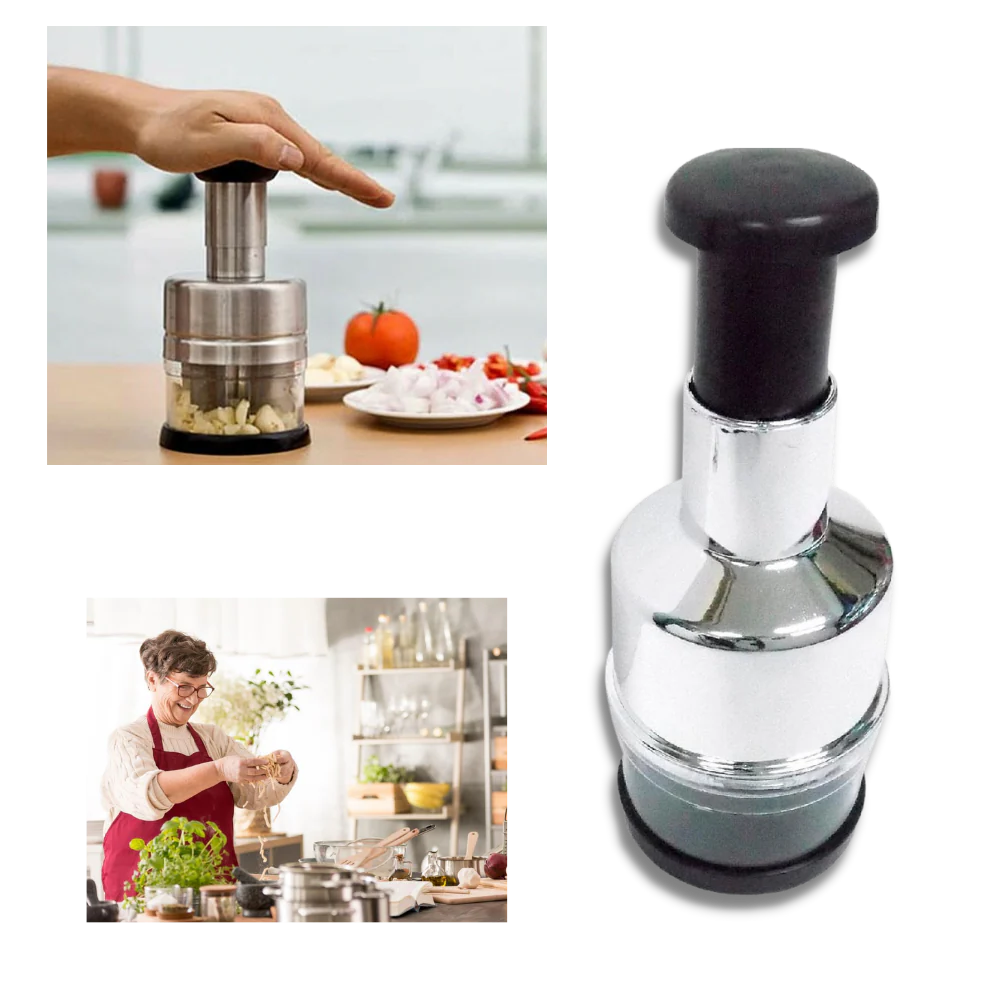VegiChop | Efficient Stainless Steel Vegetable and Garlic Chopper 3