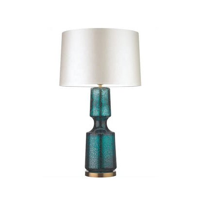 LuxAura – Elegante Lampada da Tavolo in Metallo e Vetro