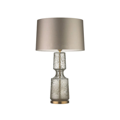LuxAura – Elegante Lampada da Tavolo in Metallo e Vetro