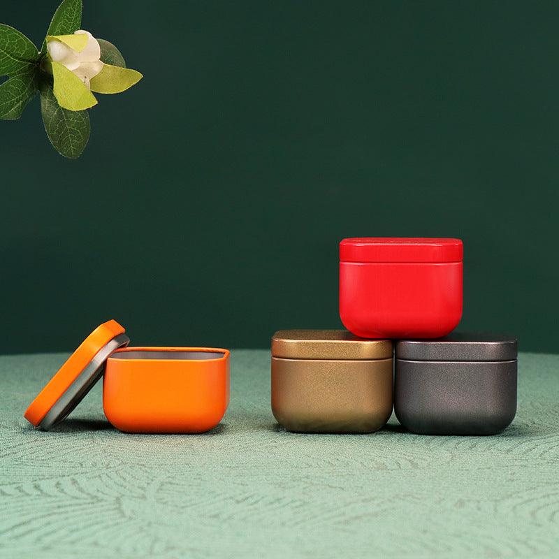 VibrantMetal | Stylish Versatile Small Storage Box for Tea and Snacks 0