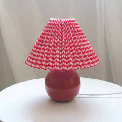PleatedLume – Timeless Vintage Table Lamp