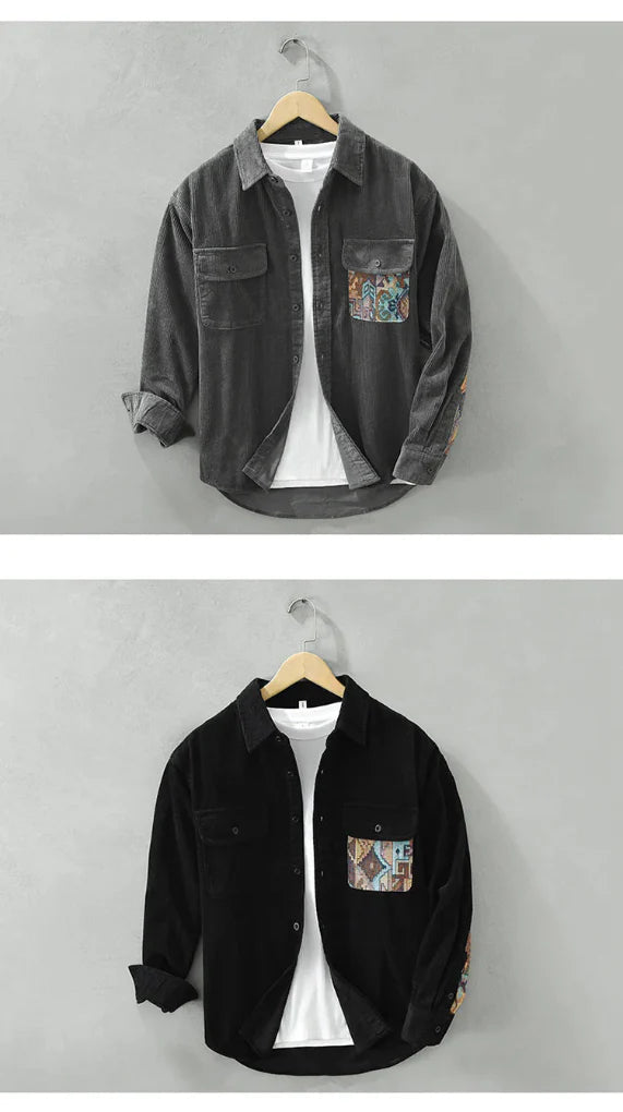 Vintage men's long-sleeved shirt 5