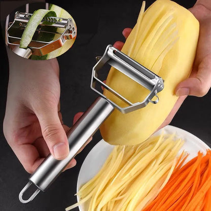 VitaSteel | Efficient Ergonomic Stainless Steel Vegetable Peeler 0