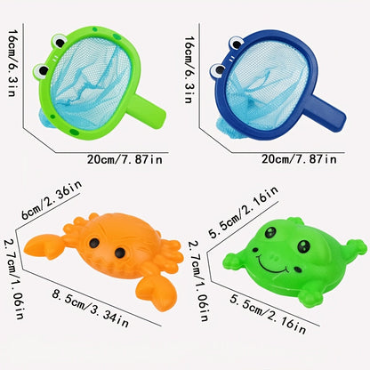 Vivolux | Bathtub Toy Fishing Net Set for Toddlers 4