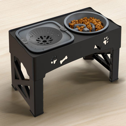 Vivolux | Dog Bowl Elevated Adjustable Slow Feeding Support 3