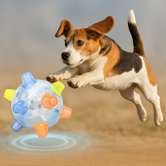 Vivolux | Dog Toy LED Bouncing Interactive Ball Rubber 0