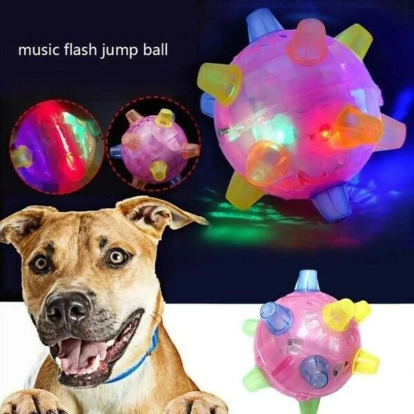 Vivolux | Dog Toy LED Bouncing Interactive Ball Rubber 3
