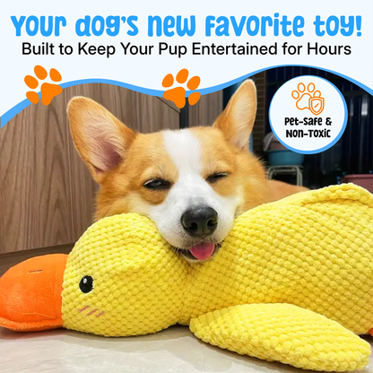 Vivolux | Dog Toy Soft Plush Duck Chew Toy 4