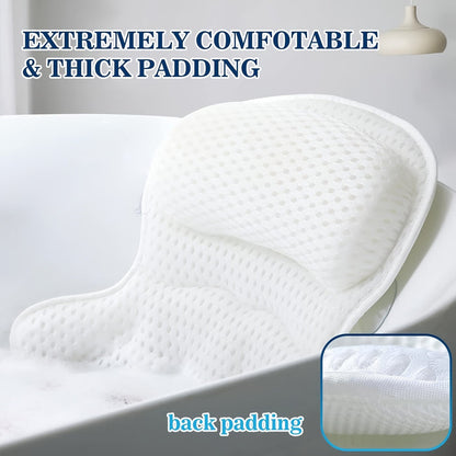 Vivolux | Ergonomic Mesh Bath Pillow Spa Pillow 5