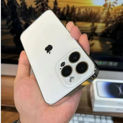 Vivolux | Galvanized Matte Acrylic Tempered Glass iPhone Protective Case 2