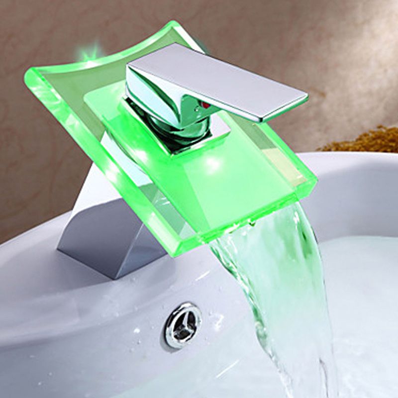 Vivolux | Modern Stylish Copper Basin Mixer with LED Lighting 6