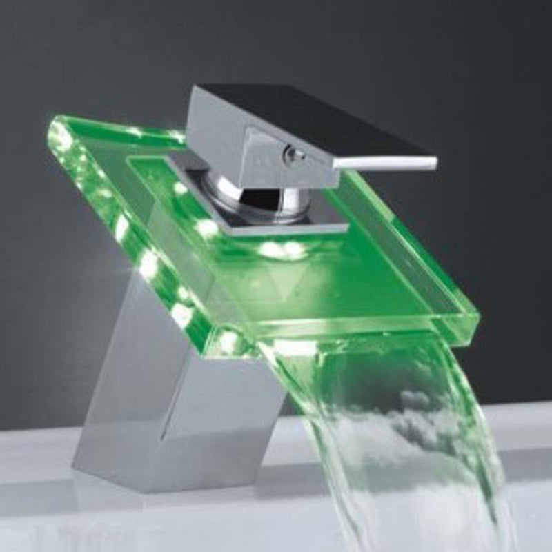 Vivolux | Modern Stylish Copper Basin Mixer with LED Lighting 7