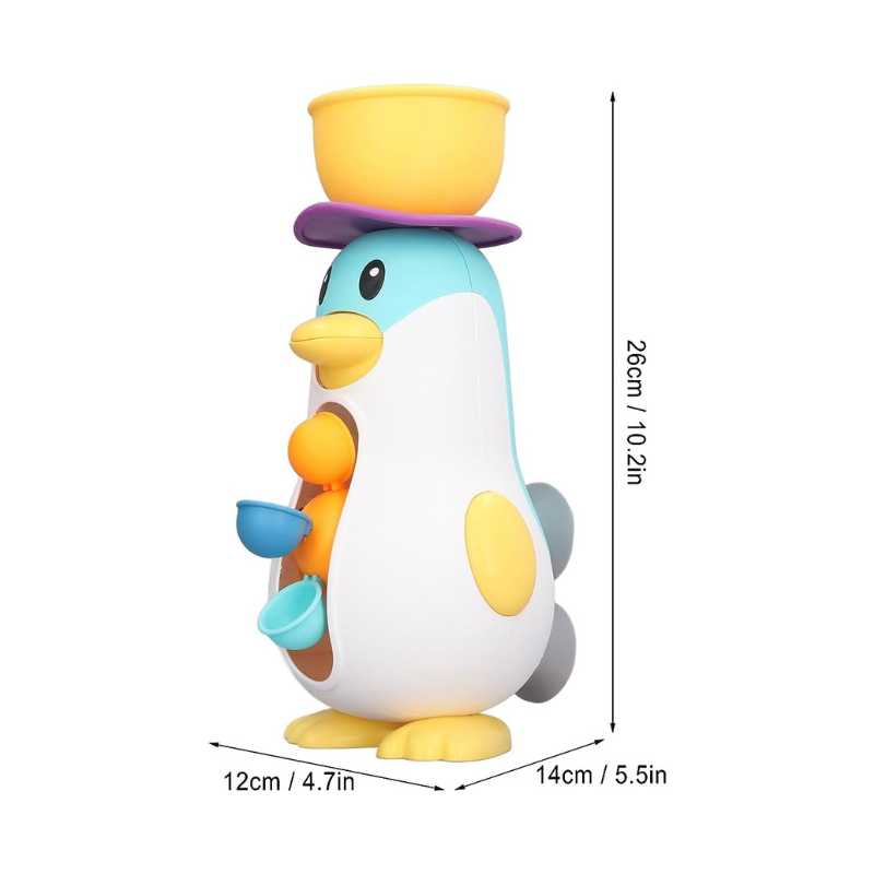 Vivolux | Penguin Waterfall Bath Toy Activity Station 2