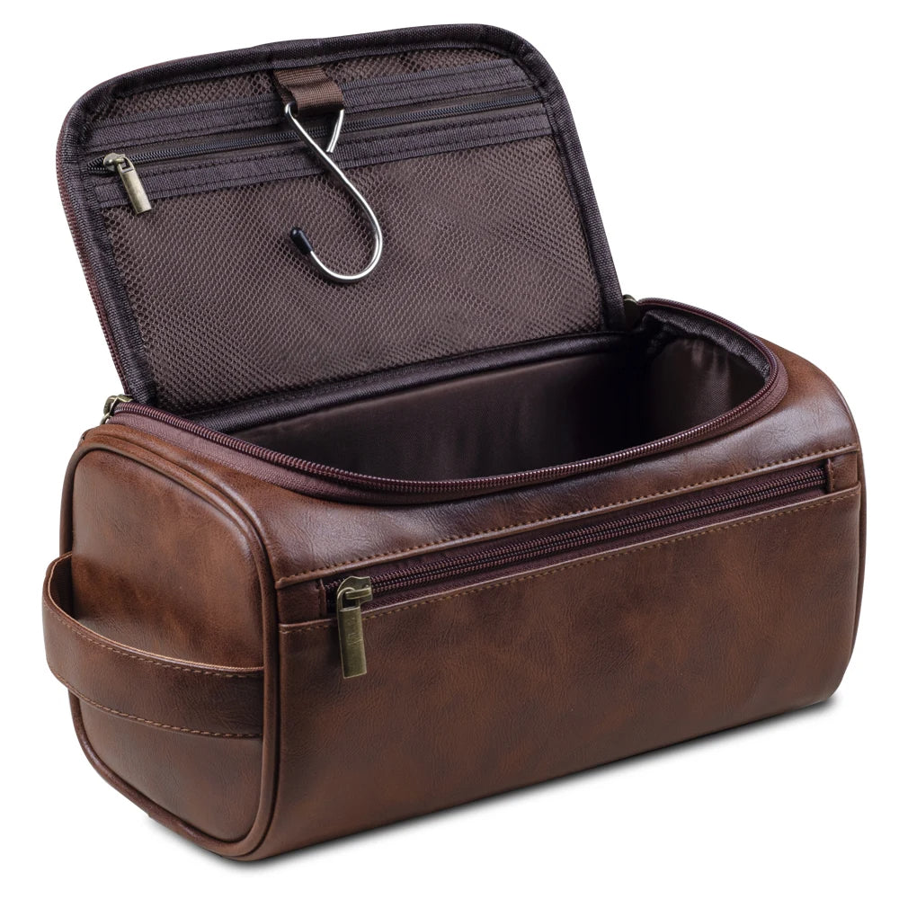 Vivolux | Premium Leather Toiletry Bag for Travelers 0
