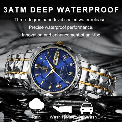 Vivolux | Waterproof luxury men's wristwatch from a top brand with luminous function 4