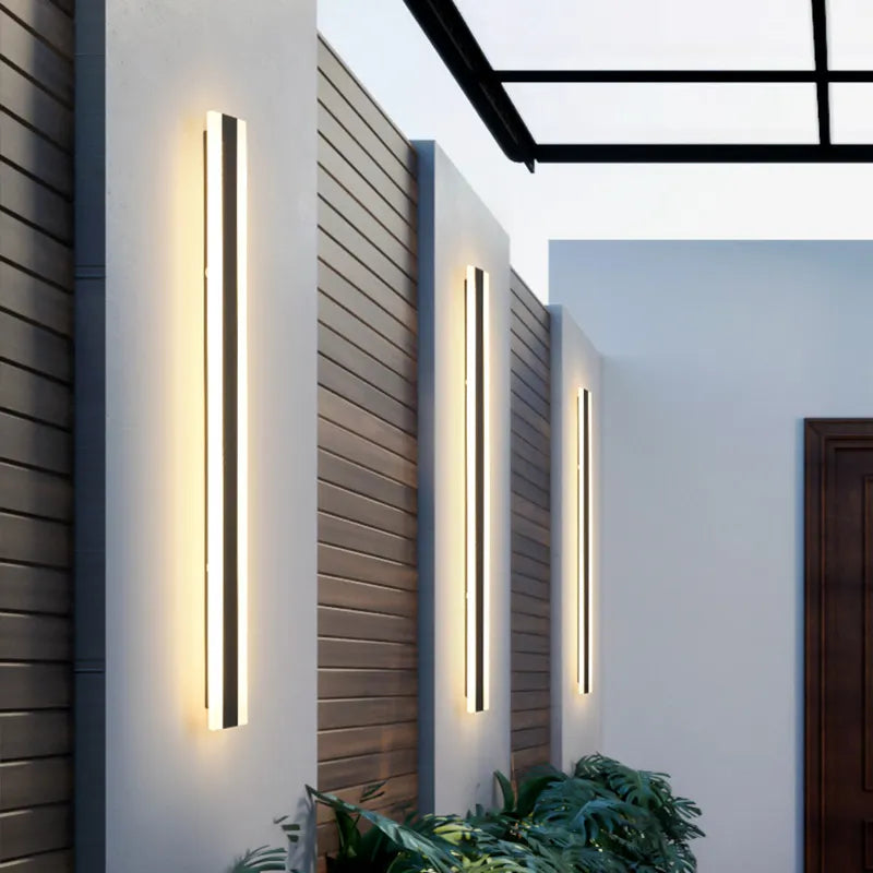 Variant image for Weatherbright Modern Outdoor Wall Lamp - Weather-Resistant Exterior Lighting-6