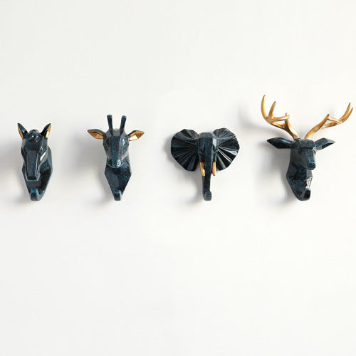 WildCraft | Charming Eco-Friendly Animal Head Coat Hooks for Wall Decor 5