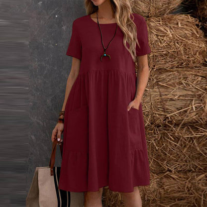 Variant image for Women's Summer Dress Black Size M Polyester-7