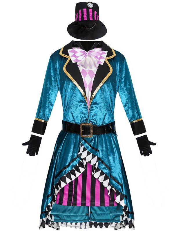 Women's Fantasy Mad Hatter Halloween Costume Dress | Mini 2
