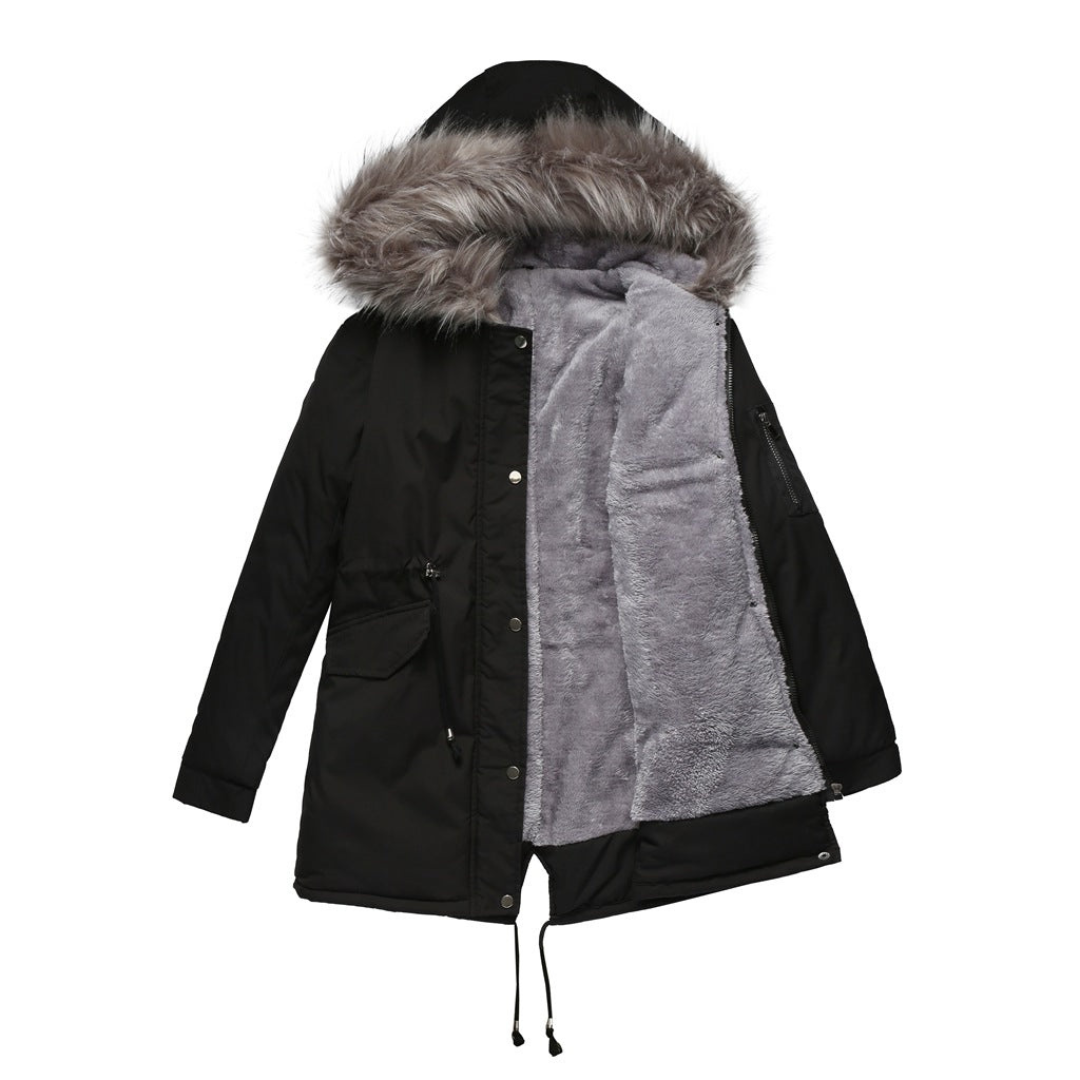 Women's Hooded Winter Parka Jacket | Warm 6