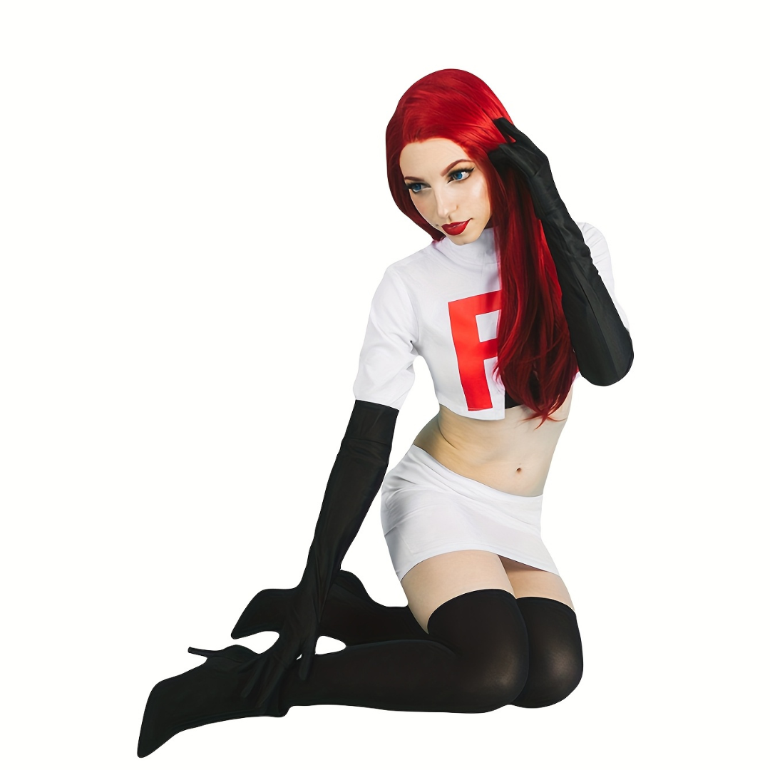 Women’s Long Sleeve Halloween Anime Costume Set | Mini 1