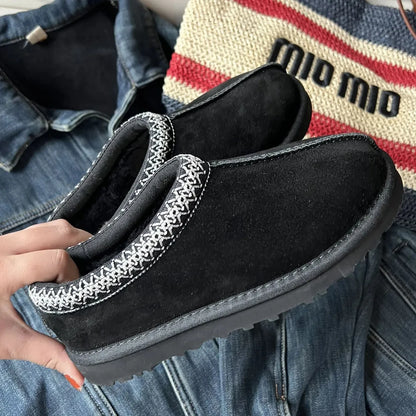 Women's Ultra Mini Platform Boots with Fur Lining – Stylish Ankle Booties for Winter 14
