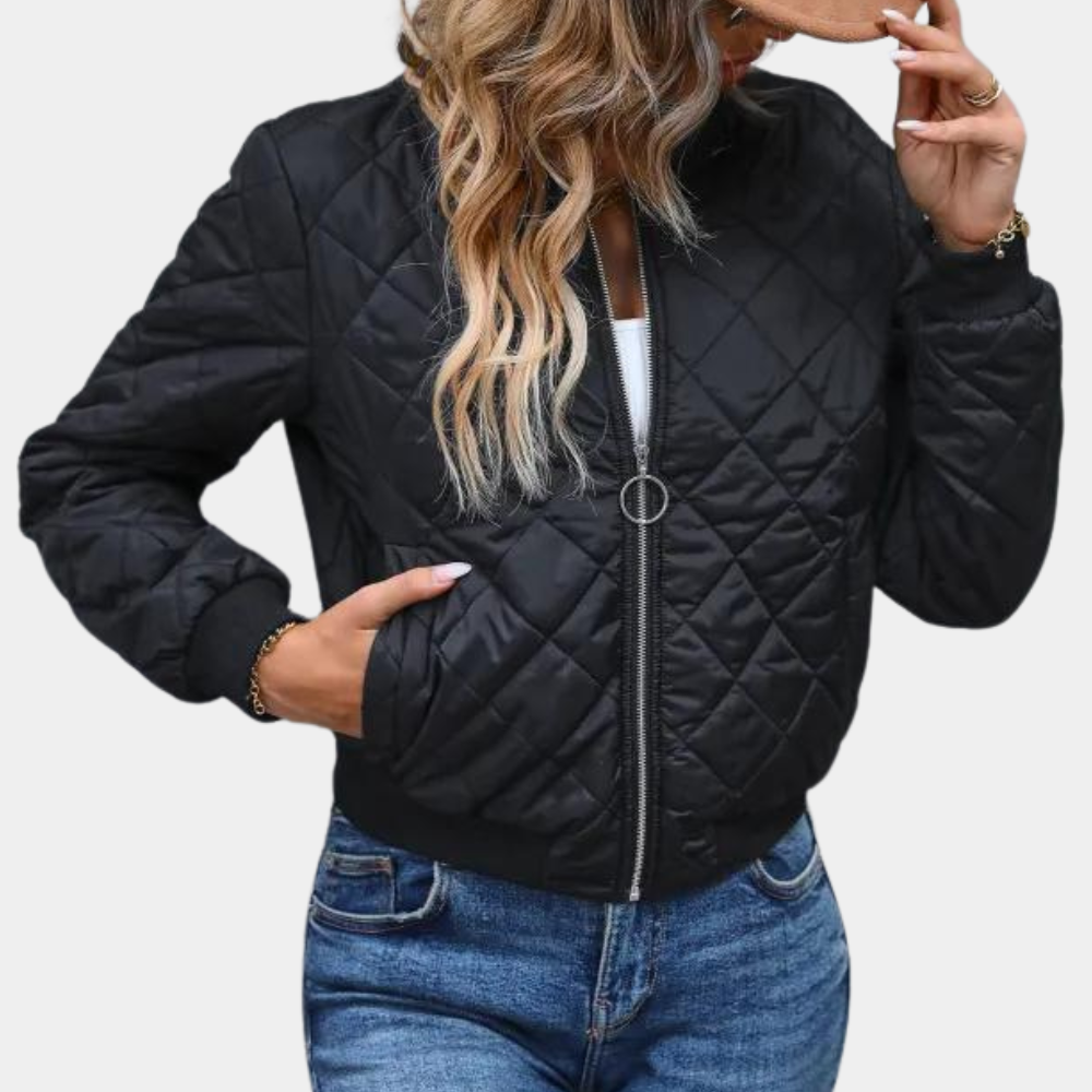 Women's bomber jacket | Full-zip closure 0