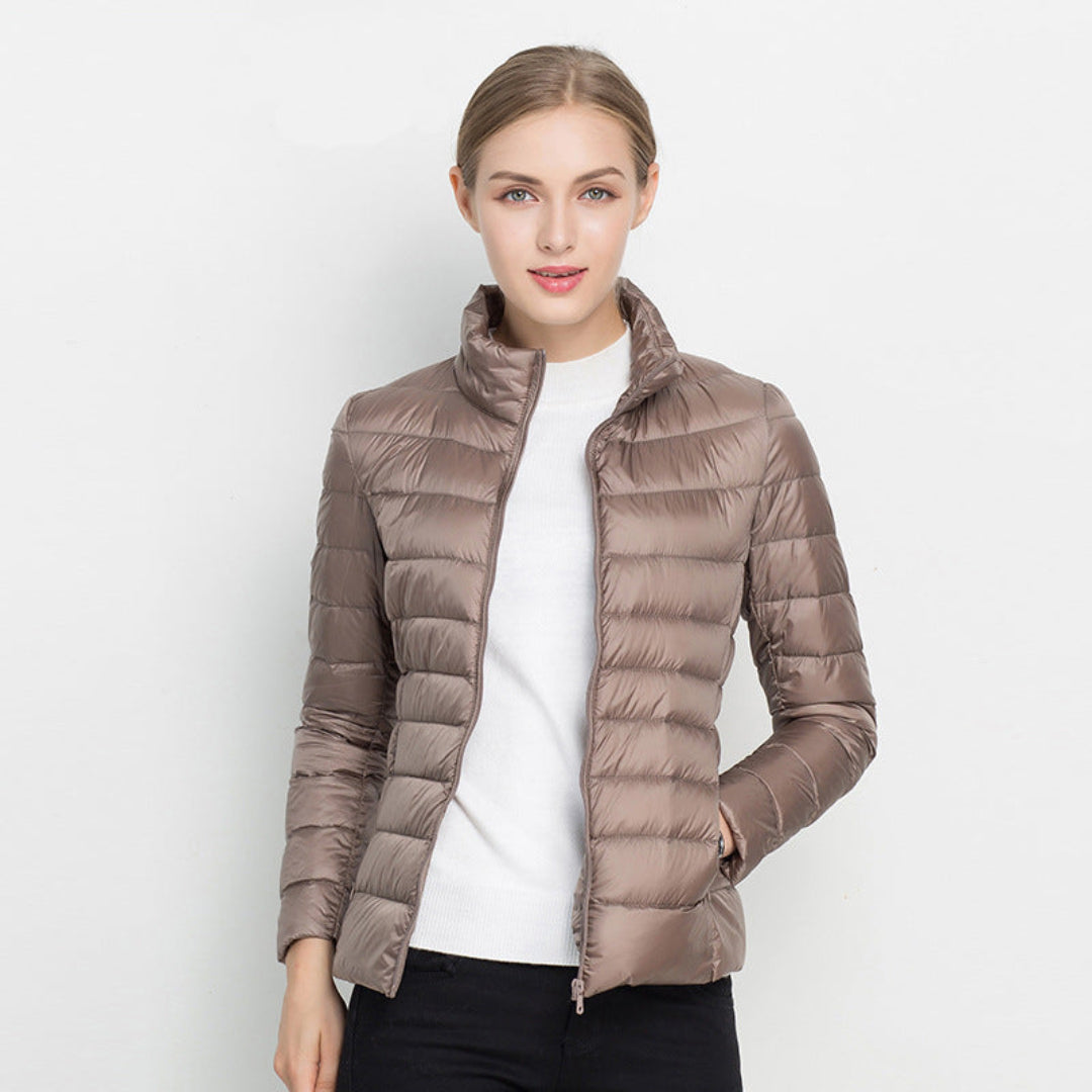 Women's long-sleeved quilted jacket | Warm 2