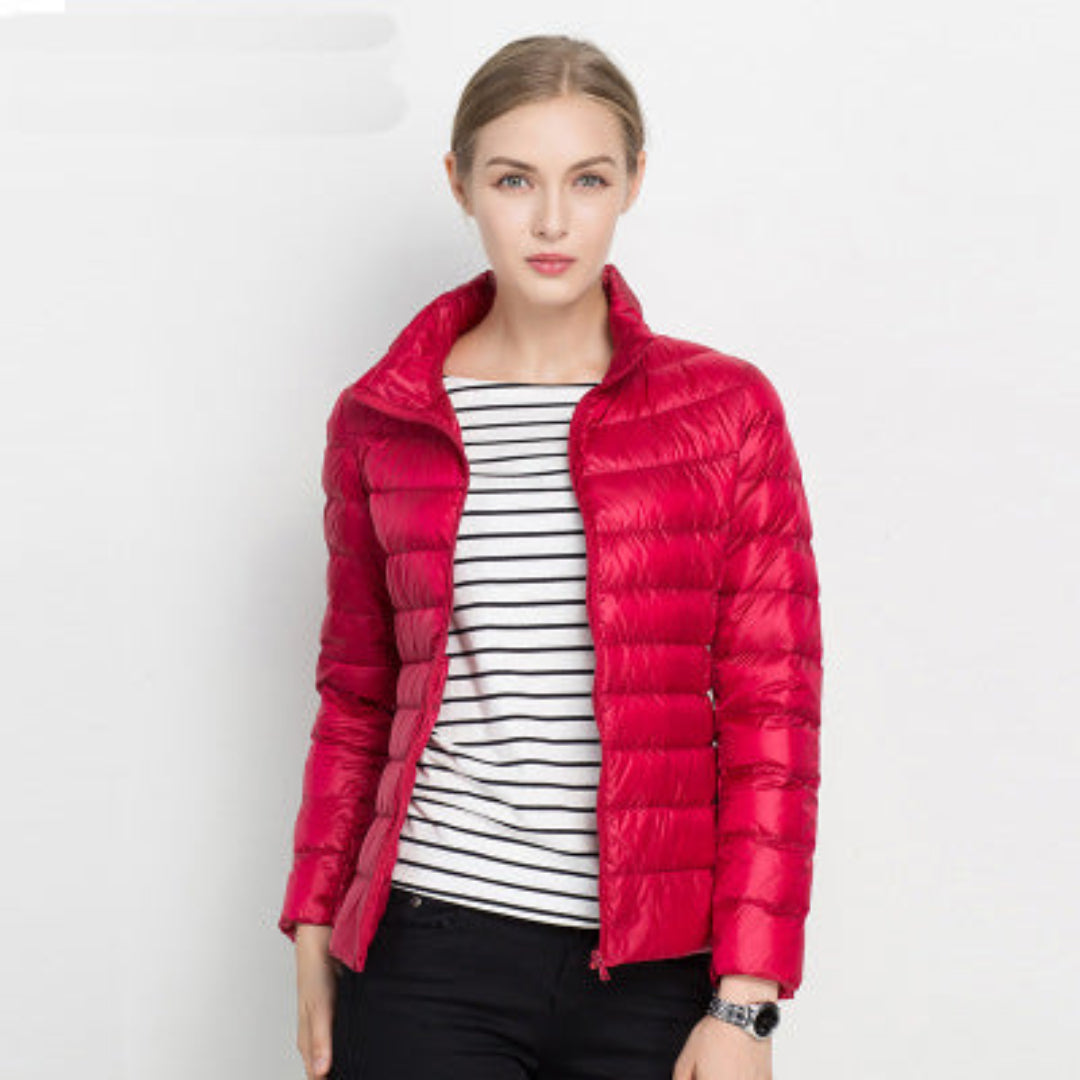 Women's long-sleeved quilted jacket | Warm 5