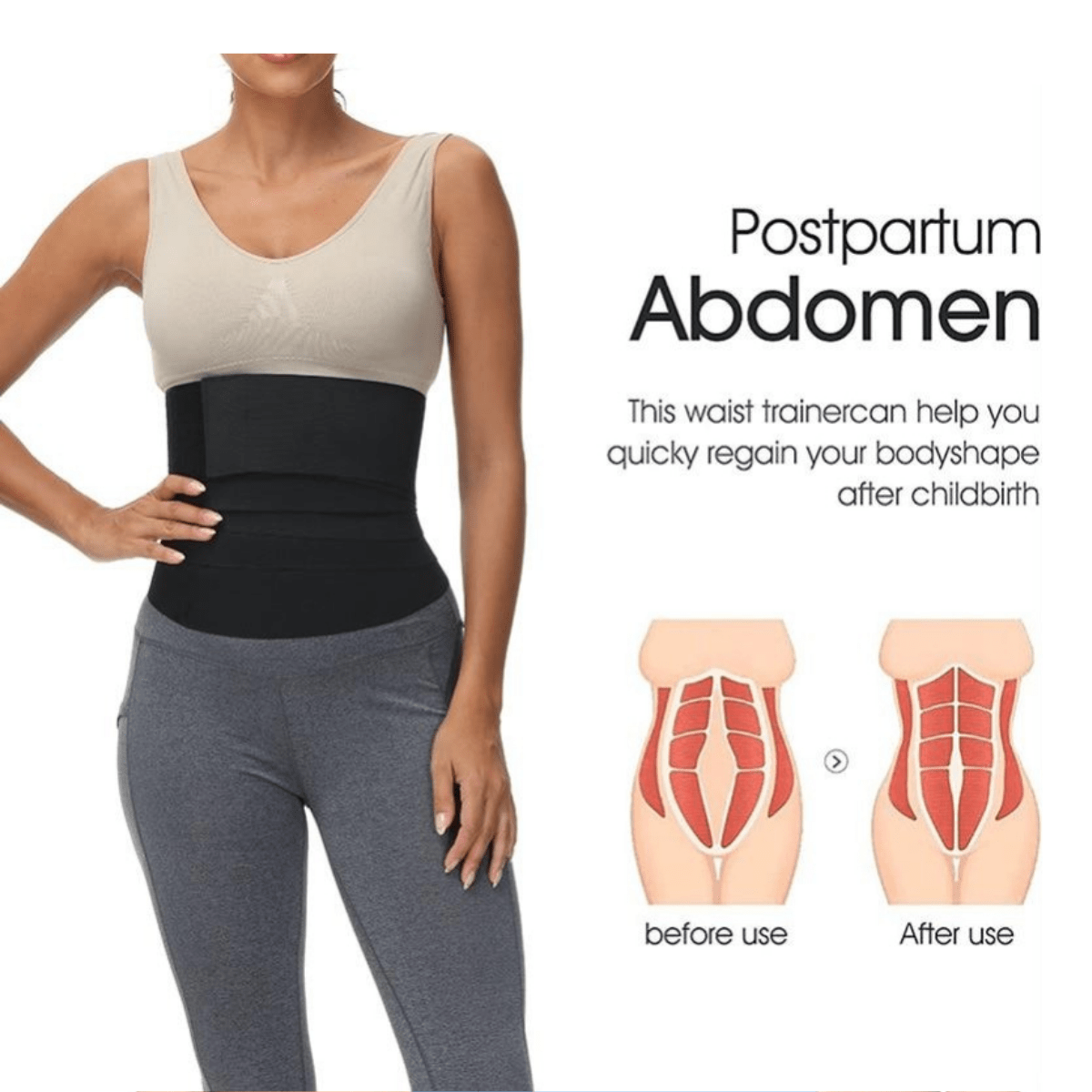 Wonder Waistband – Invisible waistband for figure correction & fat burning 4