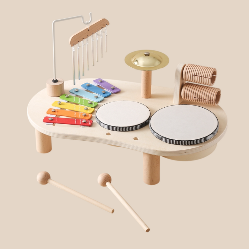 Wooden Music Table for Kids | Educational Musical Instruments – Glasskin
