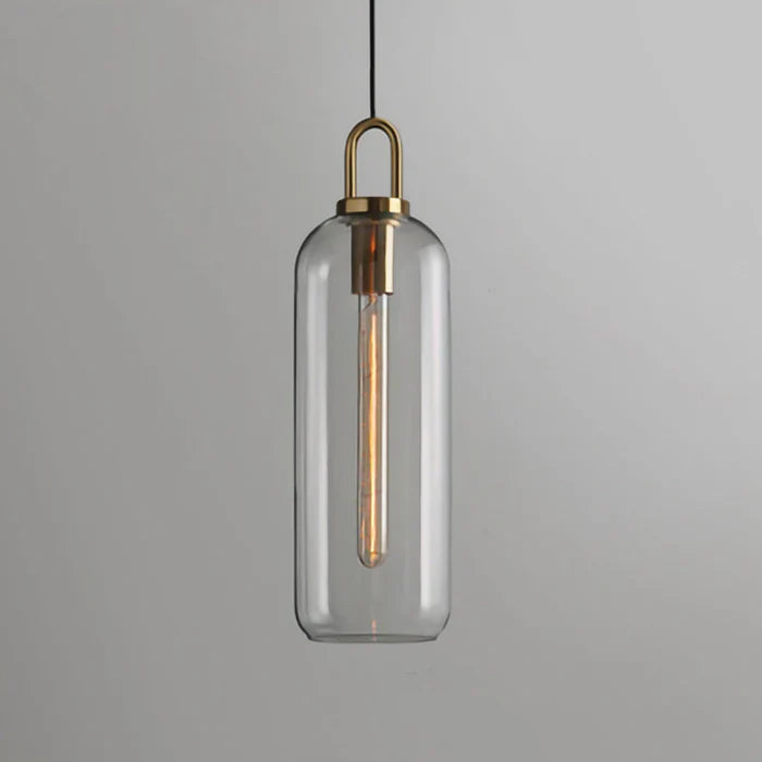 LumiGlaze - Sleek Glass Lamp for Modern Ambiance
