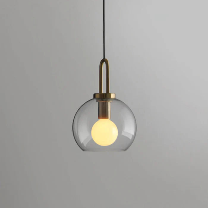 LumiGlaze - Sleek Glass Lamp for Modern Ambiance