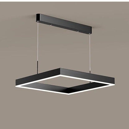AuraGlow – Sleek LED Chandelier with Dimmable Feature