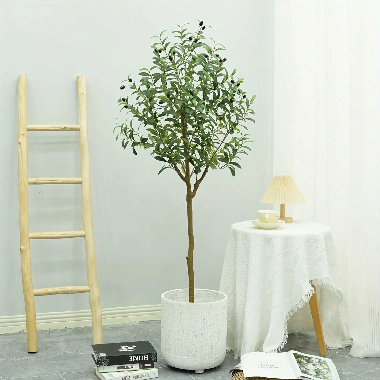 OlivaLeaf - Lifelike Olive Tree Decoration