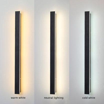 MetalGlow – Contemporary LED Wall Light for Outdoors