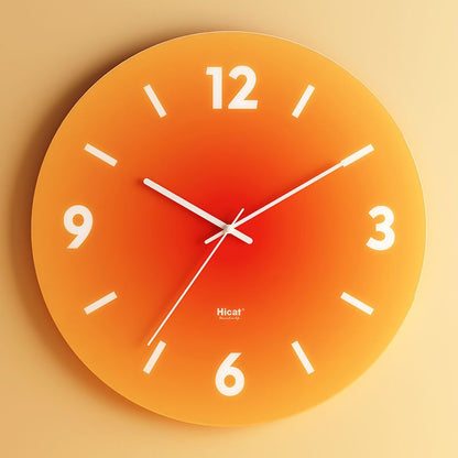 EliteGlass - Elegant Glass Wall Clock
