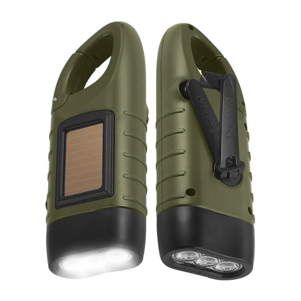 AquaShine | Waterproof Crank Flashlight for Emergencies